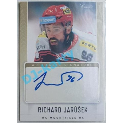 2016/17 OFS Richard Jarůšek #AS-49 31/39 Authentic Signature
