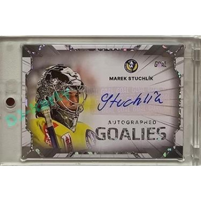 2023/24 Goal cards Chance Liga 2. série #AG-17 Marek Stuchlík Goalies Autograph xx/25