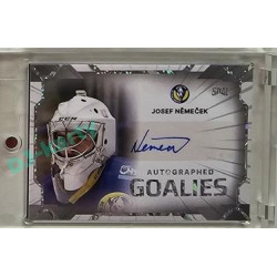 2023/24 Goal cards Chance Liga 2. série #AG-18 Josef Němeček Goalies Autograph xx/25