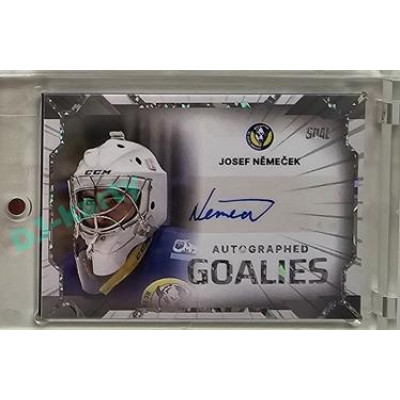 2023/24 Goal cards Chance Liga 2. série #AG-18 Josef Němeček Goalies Autograph xx/25
