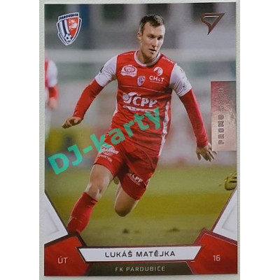 2021/22 Sportzoo Fortuna Liga 2. série #297 Lukáš Matějka PROMO