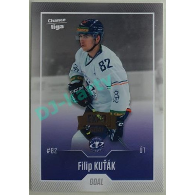 2022/23 Goal Cards Chance Liga 1. série #071 Filip Kuťák Expo Pardubice