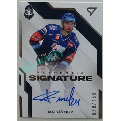 2022/23 Sportzoo ELH 1. série #AS1-MF Matyáš Filip Signature level 1 xxx/150