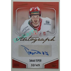 2022/23 Goal Cards Chance Liga 1. série #A-57 Jakub Teper Autograph 32/49