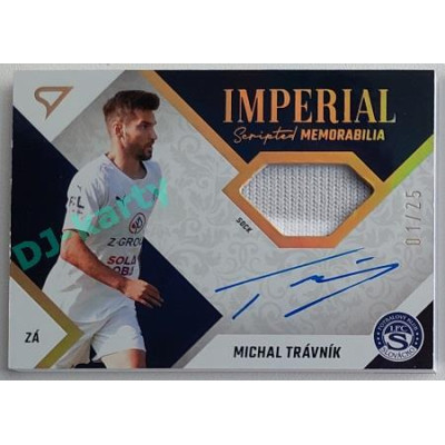 2022/23 Sportzoo Fortuna Liga 2. série #IM-MT Michal Trávník Imperial Scripted Memorabilia 01/25