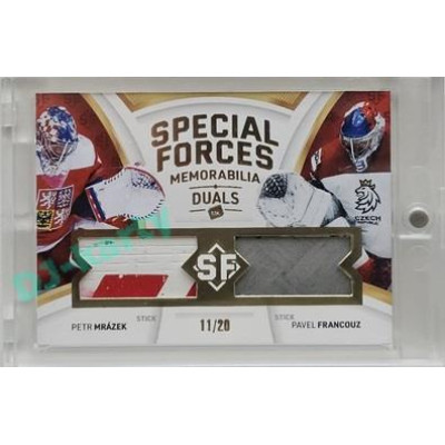 2021/22 MK reprezentace #SFMD-13 Petr Mrázek / Pavel Francouz Special Forces Dual 11/20