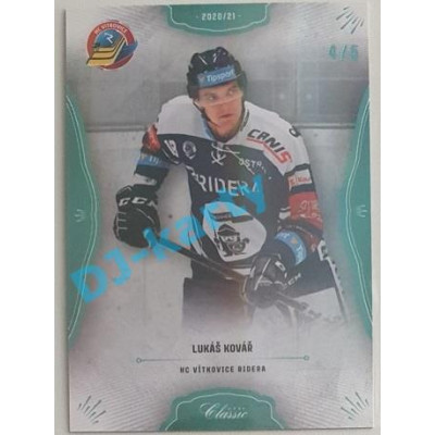 2020/21 OFS 1. série Lukáš Kovář #96 4/5 Blue Neon
