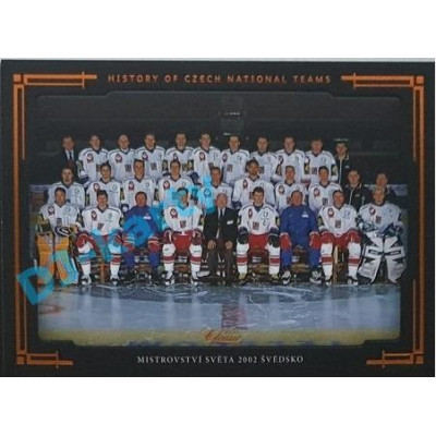 2020 OFS SSČH Mistrovství světa 2002 Švédsko #HCNT-52 05/20 History of Czech National Teams Cooper