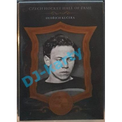 2020 OFS Síň slávy českého hokeje Oldřich Kučera #SSCH-074 08/25 Black Cut