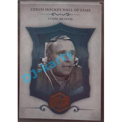 2020 OFS Síň slávy českého hokeje Luděk Brábník #SSCH-118 First Day of Issue Rainbow