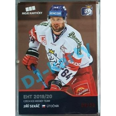2020 MK reprezentace Jiří Sekáč EHT #31 06/25 Red