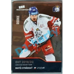2020 MK reprezentace Matěj Stránský RC EHT #33 Red Promo