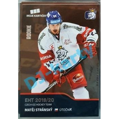 2020 MK reprezentace Matěj Stránský RC EHT #33 Red Promo