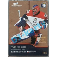 2020 MK reprezentace Patrik Bartošák #47 1/5 Red Czech Expo