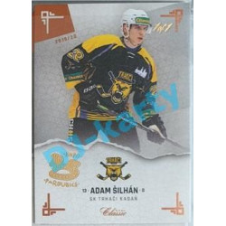 2019/20 OFS Chance liga Adam Šilhán #291 1/1 Leather paralel Expo Pard.