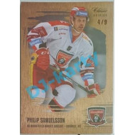 2019/20 OFS Philip Samuelsson #74 4/9 Gold Rainbow