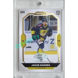 2023/24 Goal cards Chance Liga 2. série #301 Adámek Jakub Expo Perleť 1of7