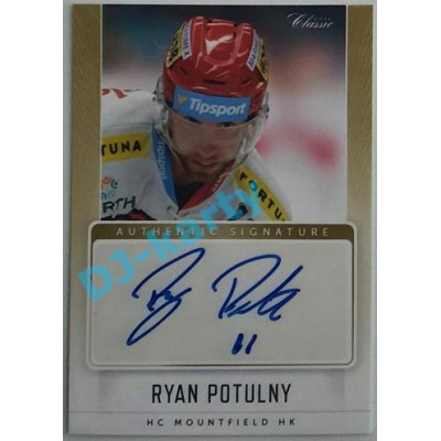 2016/17 OFS Ryan Potulny #AS-50 30/39 Authentic Signature