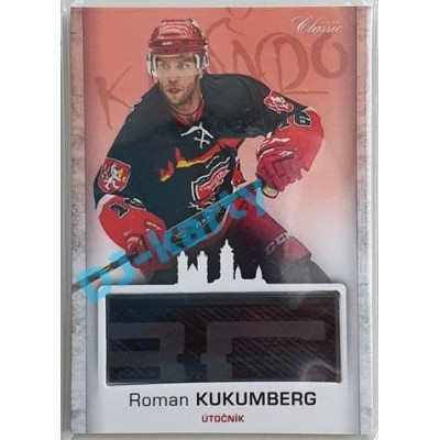 2017 OFS Mountfield Cup Roman Kukumberg #14 2/9 Game Used Stick