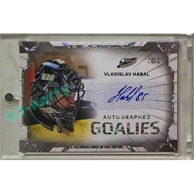 2023/24 Goal cards Chance Liga 2. série #AG-25 Vladislav Habal Goalies Autograph xx/25