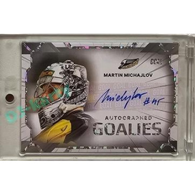 2023/24 Goal cards Chance Liga 2. série #AG-26 Martin Michajlov Goalies Autograph xx/25