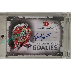 2023/24 Goal cards Chance Liga 2. série #AG-27 Tomáš Vomáčka Goalies Autograph xx/25