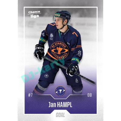 2022/23 Goal Cards Chance Liga 1. série #061 Jan Hampl