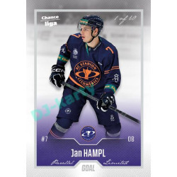 2022/23 Goal Cards Chance Liga 1. série #061 Jan Hampl Silver 1 of 60