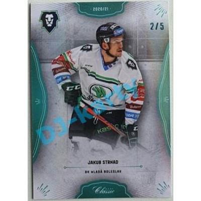 2020/21 OFS 2. série Jakub Strnad #245 2/5 Blue Neon