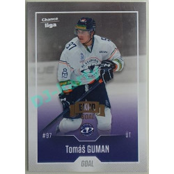 2022/23 Goal Cards Chance Liga 1. série #072 Tomáš Guman Expo Pardubice