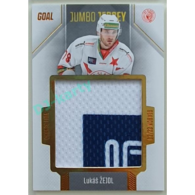2022/23 Goal Cards Chance Liga 1. série #J-12 Lukáš Žejdl JUMBO Jersey 06/77