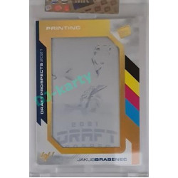 2023 MK The Gamers #PP-JB Jakub Brabenec Draft Prospects Printing Plate 1/1 Black
