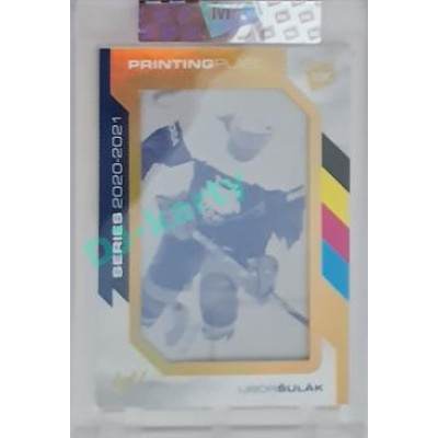 2023 MK The Gamers #PP-LŠ Libor Šulák 2021 Printing Plate 1/1 Yellow