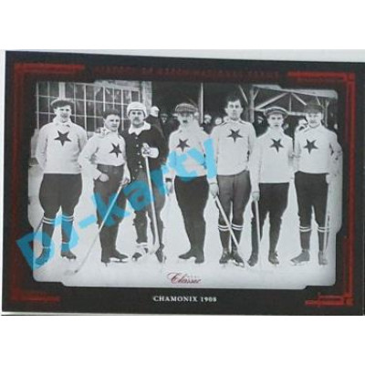 2020 OFS SSČH Chamonix 1908 #HCNT-01 04/30 History of Czech National Teams Red