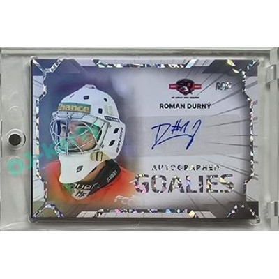 2023/24 Goal cards Chance Liga 2. série #AG-30 Roman Durný Goalies Autograph xx/25