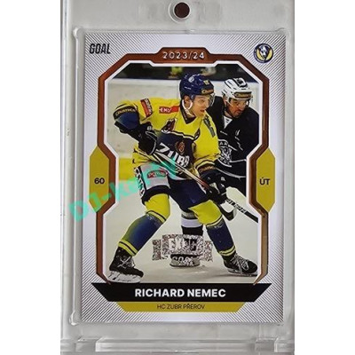 2023/24 Goal cards Chance Liga 2. série #308 Richard Němec Expo Perleť 1of7