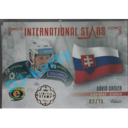 2019/20 OFS Dávid Gríger #IS-DGÍ 02/15 International Stars Limited Stamp