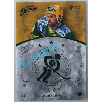 2021 Legendary Cards League Dynasty Vsetín Andrej Galkin #62