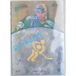 2021 Legendary Cards League Dynasty Vsetín Tomáš Sršeň #68 15/19 Gold Rainbow