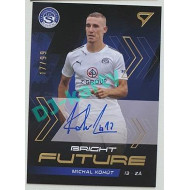 2021/22 Sportzoo Fortuna Liga 2. série #BF1 Michal Kohút BRIGHT FUTURE AUTO 17/99