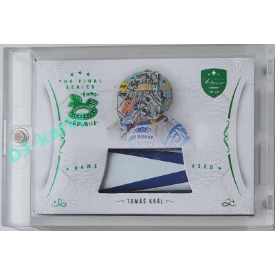 2021/22 OFS The Final Series Game Used Stick #STI-KRT Tomáš Král 1/1 EXPO Pardubice