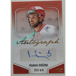 2022/23 Goal Cards Chance Liga 1. série #A-59 Vladimír Svačina Autograph 32/49