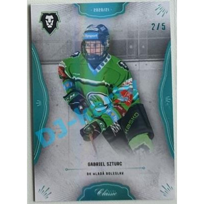 2020/21 OFS 2. série Gabriel Szturz #348 2/5 Blue Neon