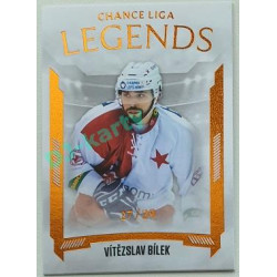 2022/23 Goal Cards Chance Liga 2. série #LL-24 Vítězslav Bílek Legends Parallel 27/29