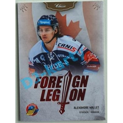 2020/21 OFS 2. série Alexandre Mallet #FL-AAL Foreign Legion RED /55