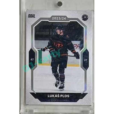2023/24 Goal cards Chance Liga 2. série #281 Lukáš Plos Rainbow 1/1