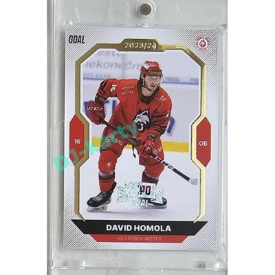 2023/24 Goal cards Chance Liga 2. série #316 David Homola Expo Perleť 1of7