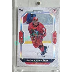 2023/24 Goal cards Chance Liga 2. série #320 Štěpán Macháček Rainbow 1/1
