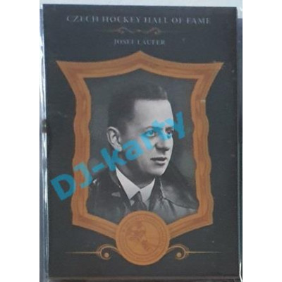 2020 OFS Síň slávy českého hokeje Josef Laufer #SSCH-076 24/25 Black Cut