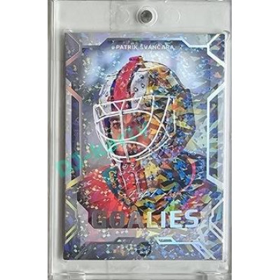 2023/24 Goal cards Chance Liga 2. série #G-19 Patrik Švančara Goalies Parallel 1/1